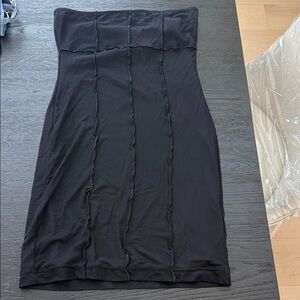 Urban Outfitters Black Strapless Dress